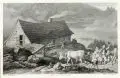 Ludwig Richter, Rocca di Mezzo, Stahlstiche (4) und eine Radierung