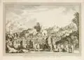 Frans de Bakker, Chinesisches Leichenbegaengniss, 1749, Kupferstich