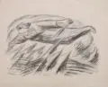 Ernst Barlach, Grenzen der Menschheit, 1924, Lithographie auf Japan