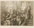 Nicolaus Cerbara, Försters Sonntagsvergnügen, Radierungen auf Velin