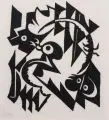 Paul Fuhrmann, Ohne Titel, 1923, Linolschnitt auf Velin