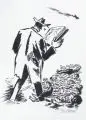 Frans Masereel, Krieg, 1969, Lithographie