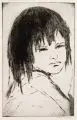Helena Scigala, Drei Portraits. Wohl 1957- 1961, Holzschnitte und Radierung