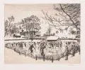 Walther Klemm, Winter, Radierungen auf Papier