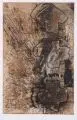 Michael Morgner, Ohne Titel, 1996, Radierung (Ätzung, Aquatinta, Aussprengverfahren)