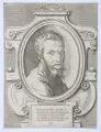 Giorgio Ghisi, Bildnis des Michelangelo Buonarotti, Um 1564, Kupferstich
