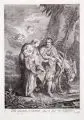 Joseph Wagner, Tolle perum, et matrem ejus, et fuge in Aegyptum, Nach 1750, Kupferstich