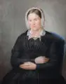 Ritcher, (?), Bildnisse des Ehepaares Flatter, 1849, Farbige Pastellkreide