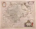 Hendrick I Hondius, Marchionatus Misniae una cum Voitlandia, Um 1630, Kupferstich