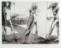 Heidrun Hegewald, Gedanken der Liebe, 1986, Radierungen