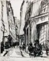 Lili Waldenburg, La maison close, 1926, Lithographie