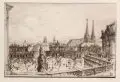 Walter Zeising, Drei Dresdenansichten. 1919 - 1925, Radierungen