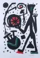 Mann und Weltrad by A. R. Penck, 1988, Farbserigraphie, offered Mar 2012