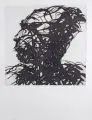 Max Uhlig, Kopf (nach Plastik von Gauguin), 1997, Radierung