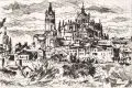 Paul Weiser, Segovia, 1923, Radierung