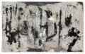 Wilhelm Müller, Ohne Titel, 1965, Mischtechnik (Gips, Lack und Tusche) auf Malpappe