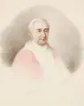(zugeschr.), Bildnis Gregor XVI by Carl Christian Vogel von Vogelstein, 1842, Aquarell, Farbstift und Bleistift auf "J Whatman"-Bütten, offered Dec 2011