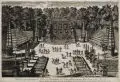 Pierre Aveline, Vier Darstellungen des Schlosses Versailles und seiner Gärten. Wohl 18. Jh, Kupferstich auf Bütten