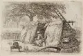 Johann Christian Klengel, Imker, Um 1790, Radierung