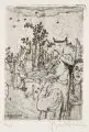 Erich Büttner, Drei Graphiken. 1910/ 1920, Radierungen auf Bütten, eine handkoloriert
