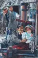 Maurice Greiffenhagen, Mated, 1912, Gouache und Graphit auf "Whatman"-Malpappe