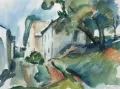 Erich Kraemer, Lorig, 1986, Aquarell
