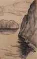 Ludwig von Hofmann, Südliche Küstenlandschaft