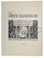 Georg Lührig, Der arme Lazarus. Eine Folge Steinzeichnungen von G. Luehrig, Dresden, 1896, Farblithographien