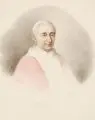 (zugeschr.), Bildnis Gregor XVI by Carl Christian Vogel von Vogelstein, 1842, Aquarell, Farbstift und Bleistift auf "J Whatman"-Bütten, offered Sep 2011