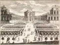 Gabriel Bodenehr d. J., Der Königl. und Churfürstl. Zwinger Garten in Dresden, Um 1720, Kupferstich
