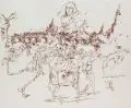 Horst Janssen, Das Murmelaugenfest zu Dresden