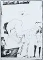 Horst Janssen, Ohne Titel, 1968, Lithographie