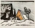 Hans Kirst, Georgenfeld, Farbholzschnitte auf Bütten