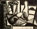 Hermann Naumann, Stilleben mit Obsttüte
