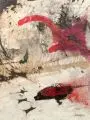 Wieland Richter, Ohne Titel, 1995, Acryl, Kohle und Tusche auf Papier