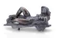 Klaus Schwabe, Liegende auf Diwan, 1999, Bronze, gegossen, braun patiniert