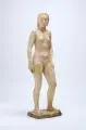 Richard Martin Werner, Stehender weiblicher Akt (Gerda Johanna Werner ?), 1931, Gips, gegossen und lackiert