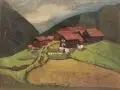 Hanns Herzing, Abend am Simplonpass