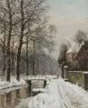 Winterspaziergang. Ohne Jahr by Anton Nicolaas Marie Karssen, Öl auf Leinwand, offered Jun 2011