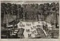 Pierre Aveline, Vier Darstellungen des Schlosses Versailles und seiner Gärten. Wohl 18. Jh, Kupferstich auf Bütten