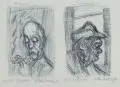 Klaus Drechsler, Der Raucher, Algraphie