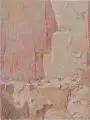 Georg Richter-Lößnitz, Arbeiter im Steinbruch / Sommerlandschaft mit Kirche