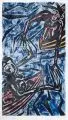 Klaus Süß, Begegnung, 1999, Farblinolschnitt auf Bütten