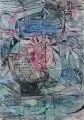 Carl Friedrich Treber, Formenspiel. Ohne Jahr, Aquarell und Tusche