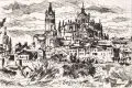 Segovia by Paul Weiser, 1923, Radierung, offered Jun 2011