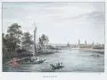 J. J. Honegger, Dresden, Kolorierte Lithographie auf Bütten