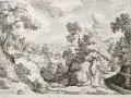 Johannes I Sadeler, Luce cap. X, Kupferstich (nach Hans Bol)