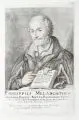 Conrad Meyer, Philippus Melanchthon, 1674, Kupferstich auf Bütten