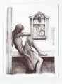 Matthias Gerlach, Sehnsucht, 1981, Lithographie auf festem Papier