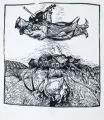 Karl-Georg Hirsch, Volkslied, 1970, Holzschnitt